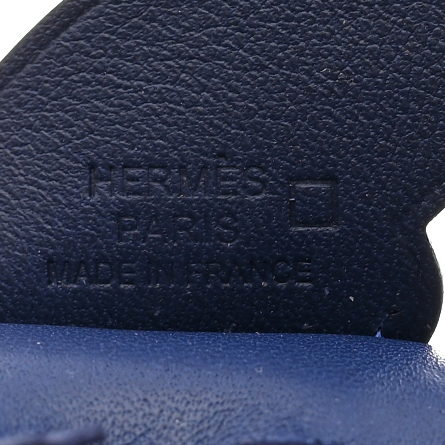 Hermes Milo Lambskin Matte Alligator Touch Grigri Rodeo Pegase Horse Bag Charm PM Bleu Saphir 3 of 5