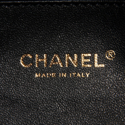 Chanel Calfskin Stitched Thin City Clutch Black 7 of 9