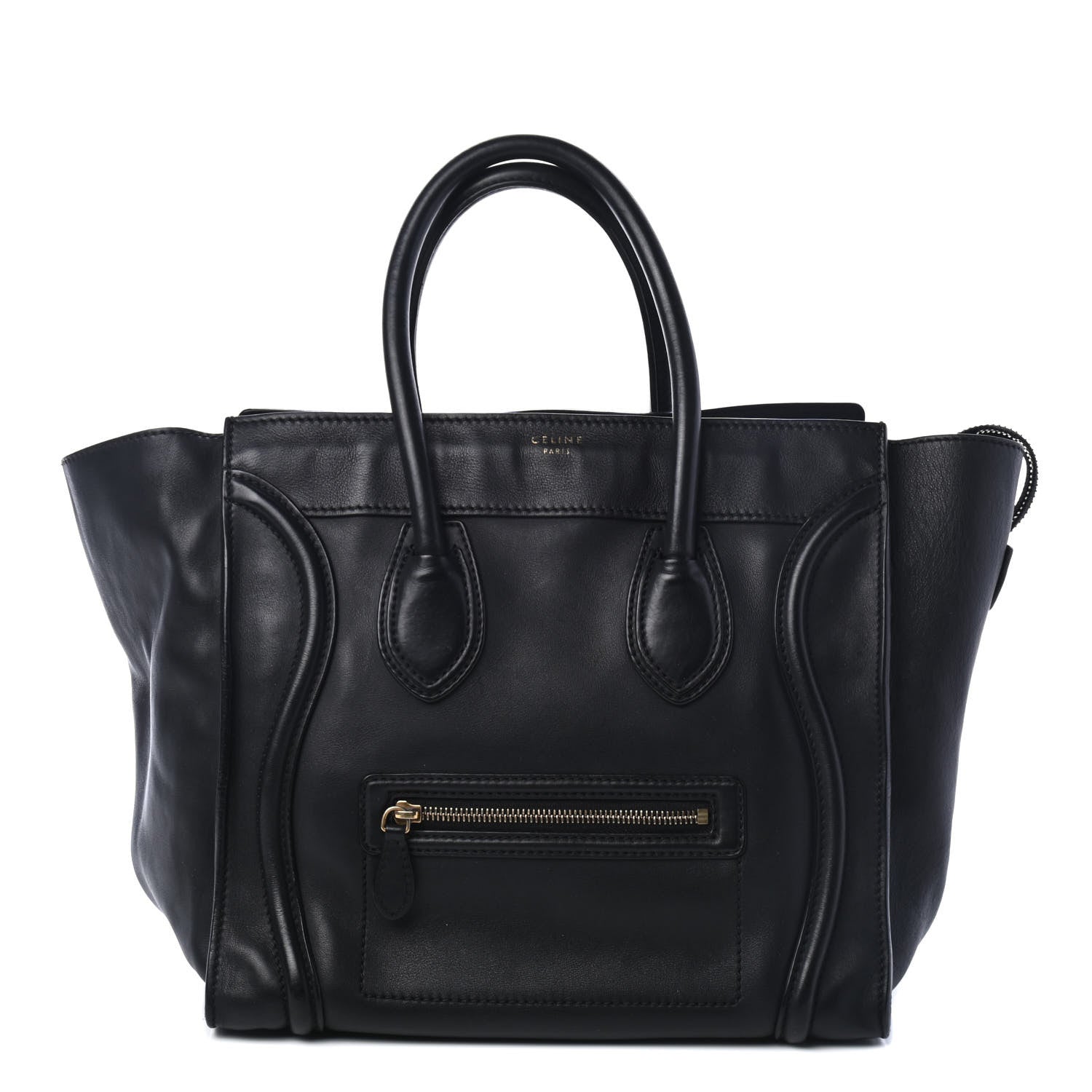 Celine Smooth Calfskin Mini Luggage Black 1 of 4