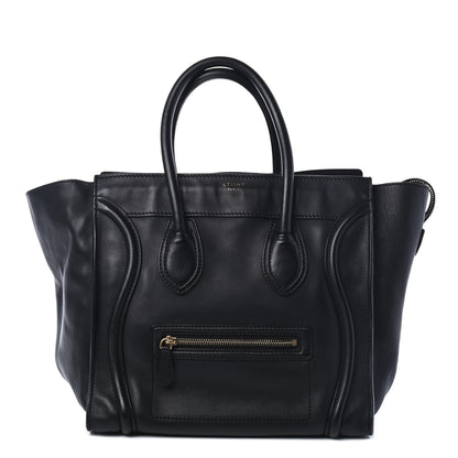 Celine Smooth Calfskin Mini Luggage Black 1 of 4