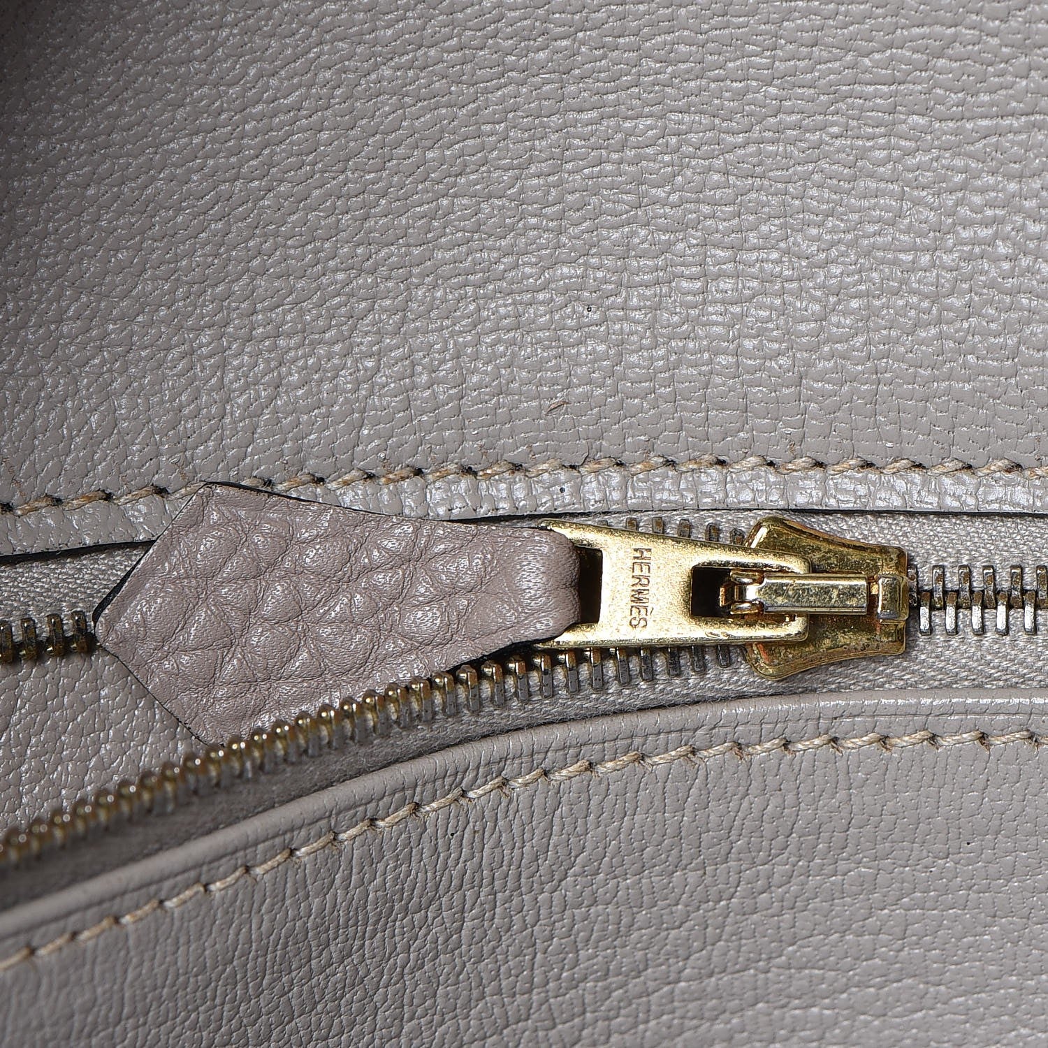 Hermes Togo Birkin 40 Gris Tourterelle 9 of 36