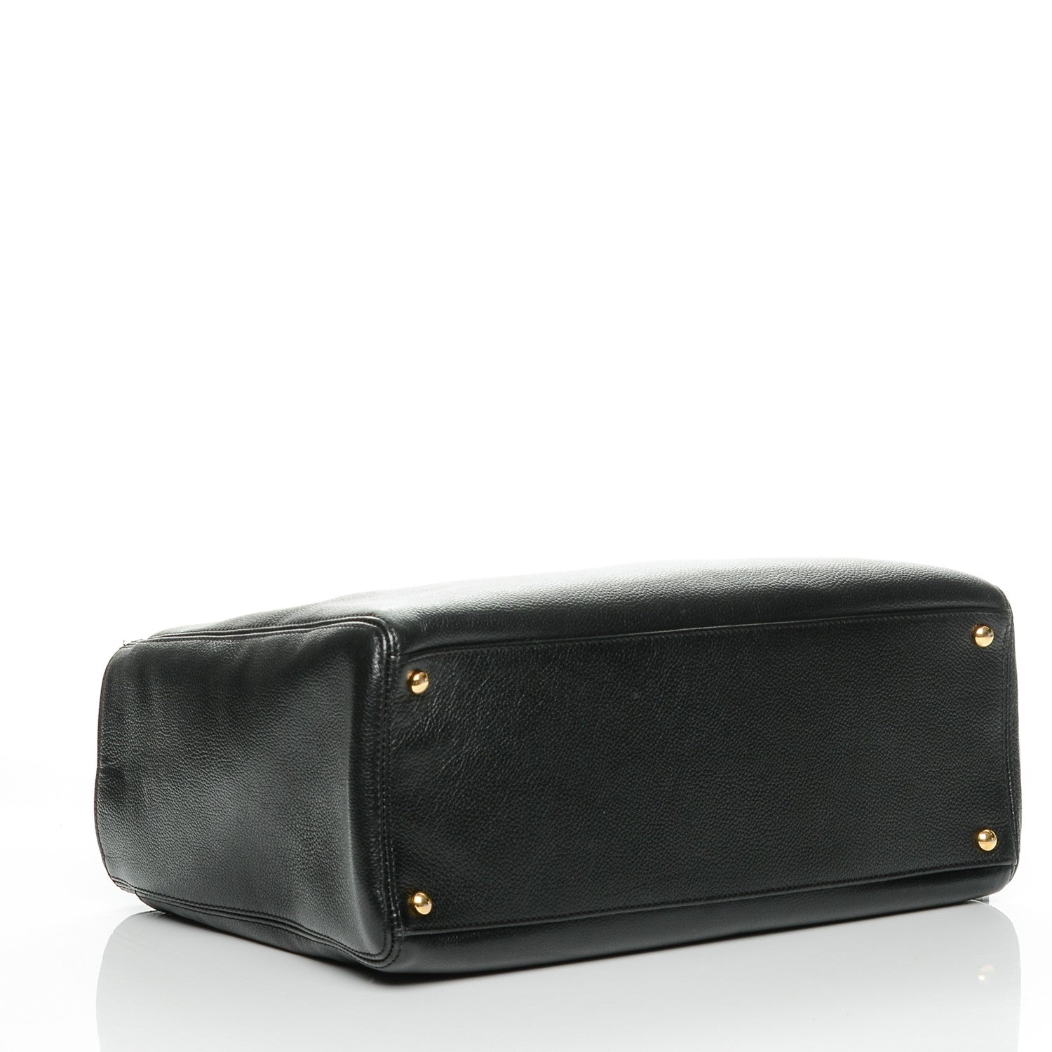 Chanel Calfskin Cerf Executive Shopper Tote Black 4 of 7