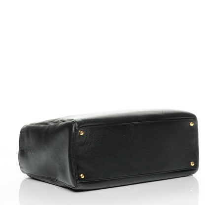 Chanel Calfskin Cerf Executive Shopper Tote Black 4 of 7