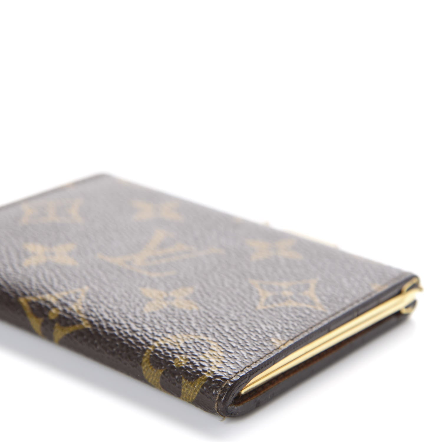 Louis Vuitton Monogram French Kiss Lock Coin Purse 6 of 7