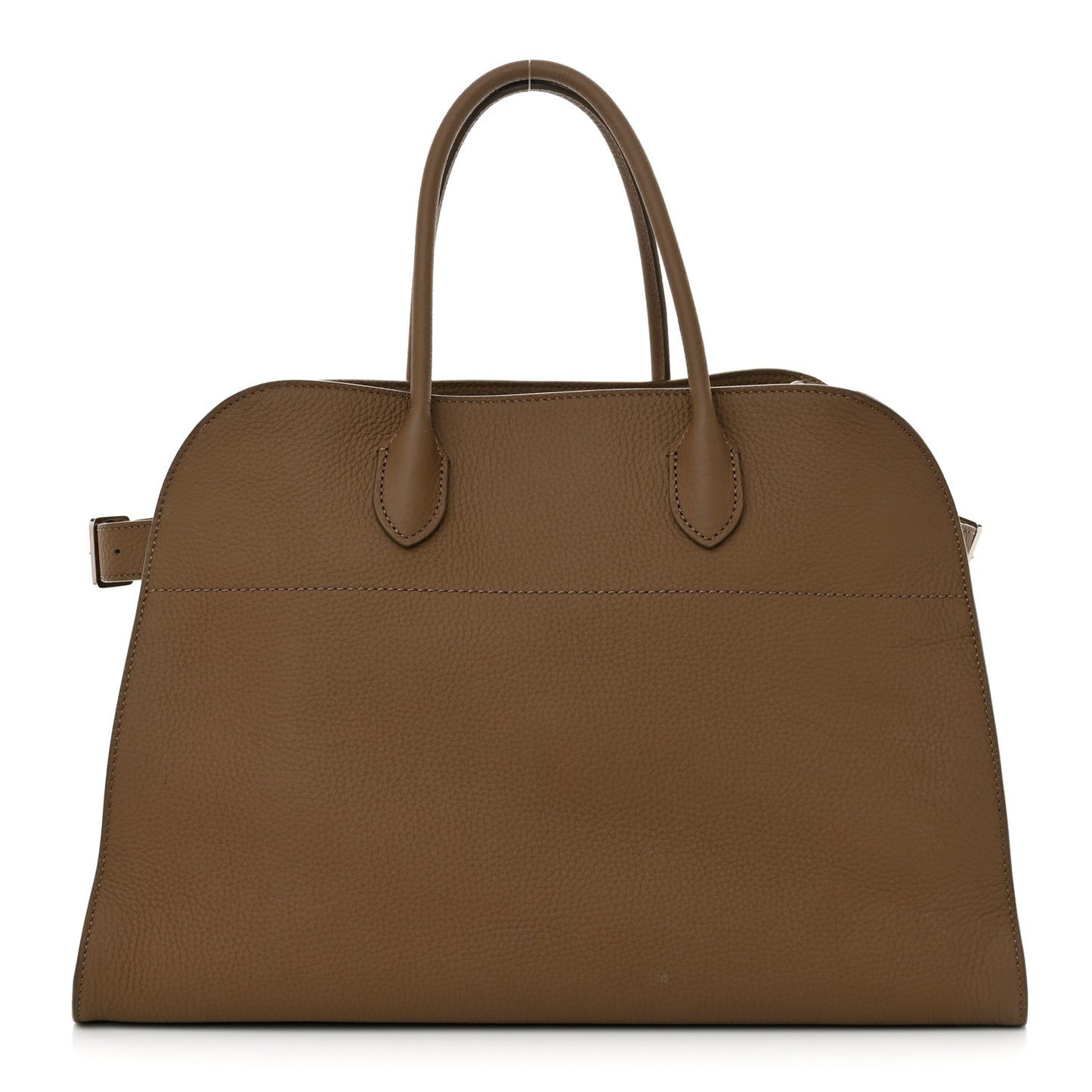 Matte Grained Calfskin Soft Margaux 15 Taupe