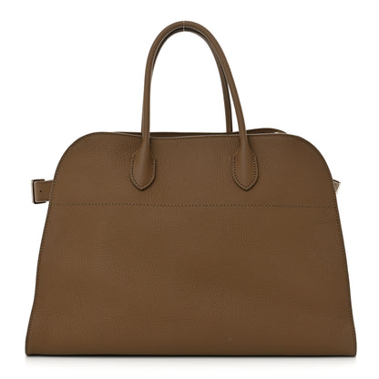 The Row Matte Grained Calfskin Soft Margaux 15 Taupe 1 of 10