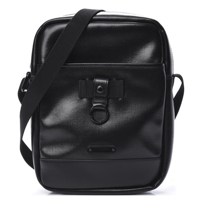 Saint Laurent Coated Canvas Rivington Race Pouch Black 1 of 9