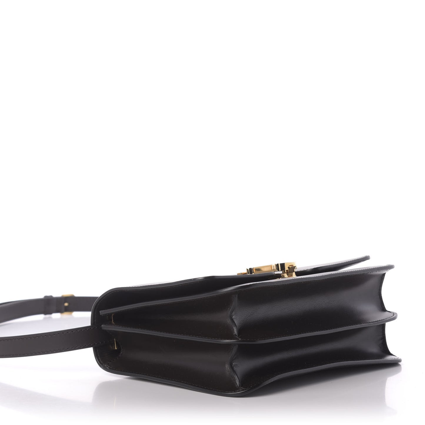 Calfskin Medium TB Bag Coffee