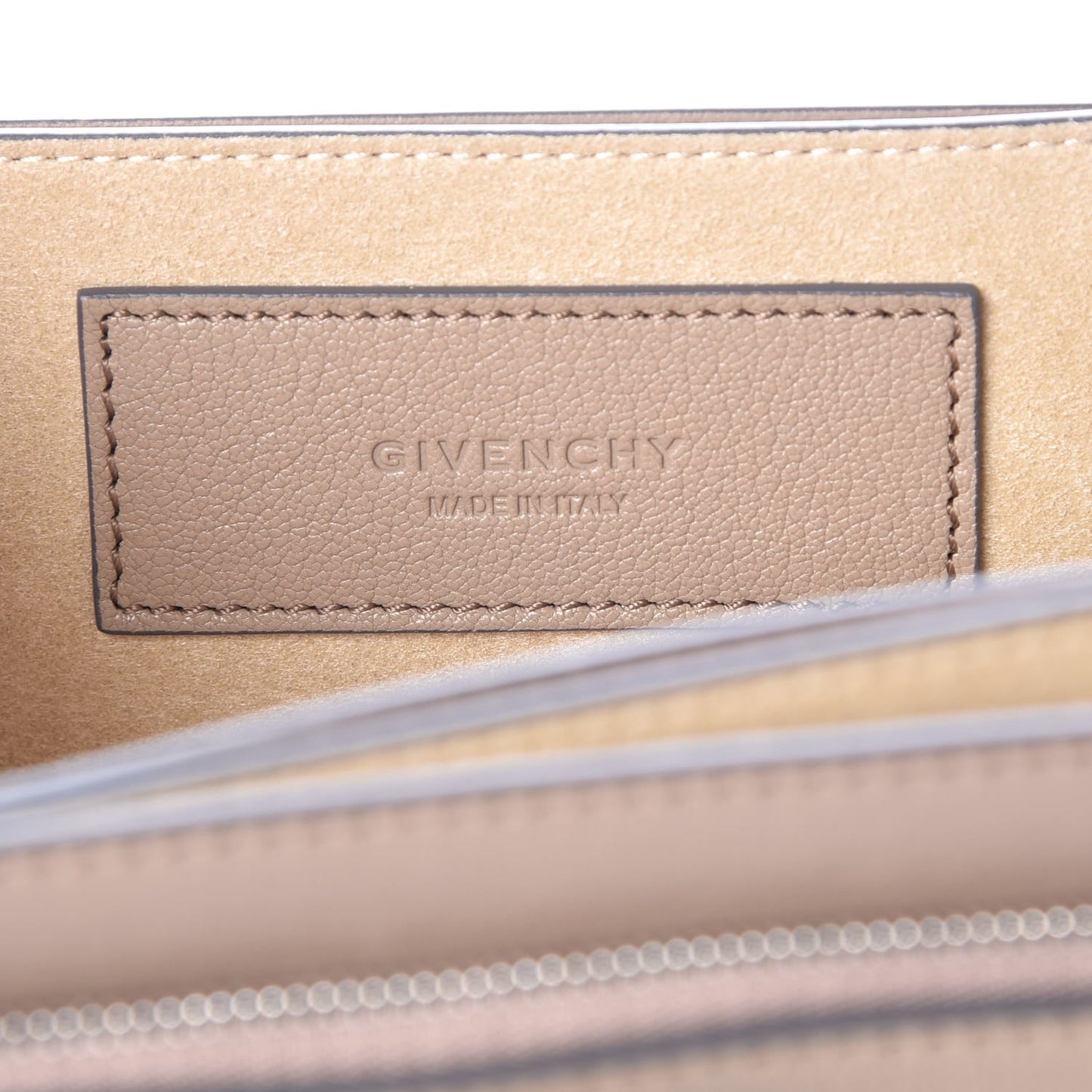 Sugar Goatskin Small GV3 Shoulder Bag Beige