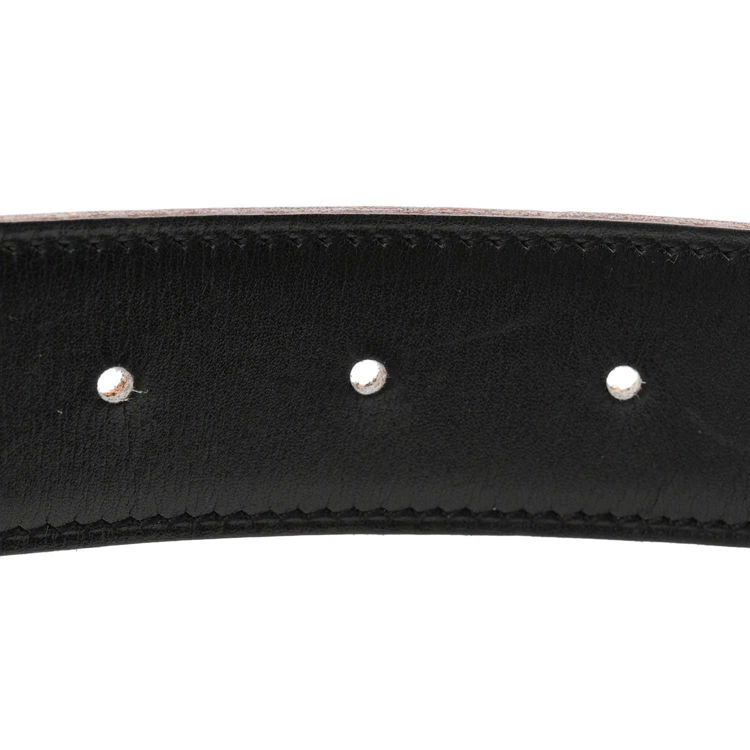 Hermes Box Togo 32mm Belt Strap 85 34 Black Gold 5 of 6