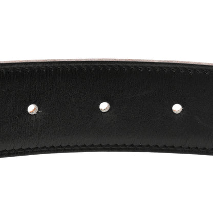 Hermes Box Togo 32mm Belt Strap 85 34 Black Gold 5 of 6