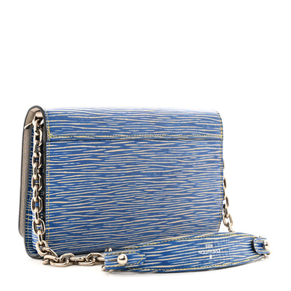 Louis Vuitton Epi Twist Chain Wallet Denim Light 3 of 11