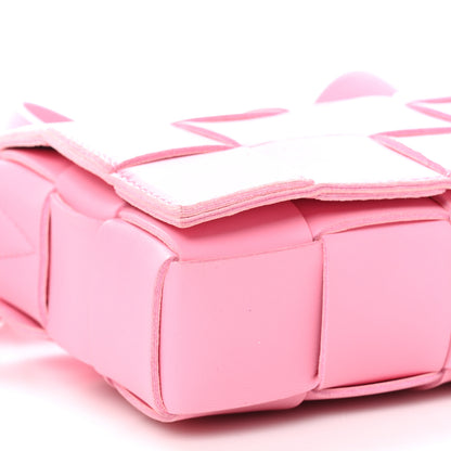 Bottega Veneta Lambskin Maxi Intreccio Small Cassette Crossbody Bag Ribbon 9 of 9