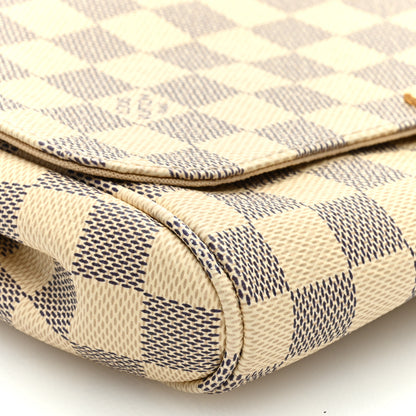 Louis Vuitton Damier Azur Favorite MM 7 of 8