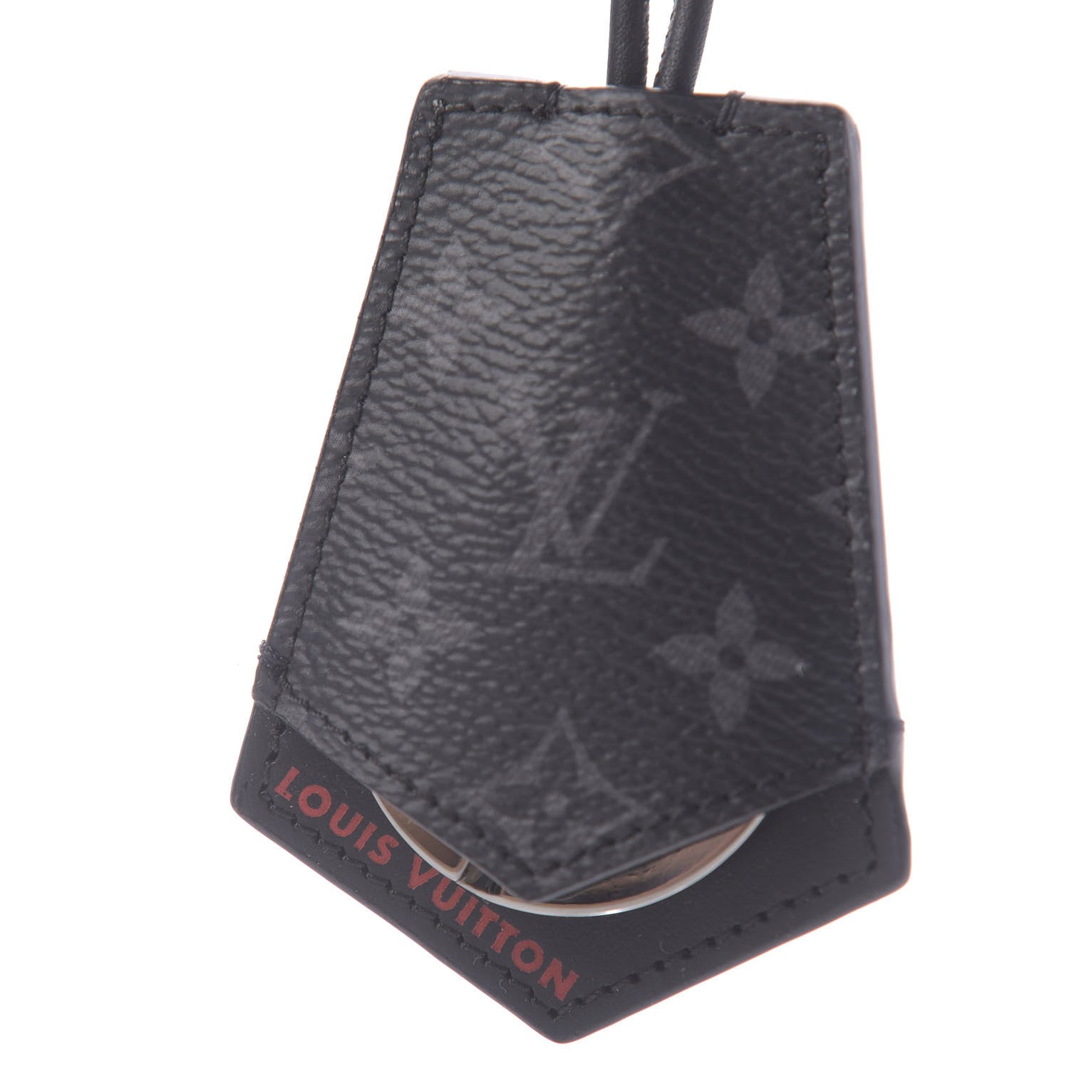 Louis Vuitton Monogram Eclipse Clochette Key Bell Holder 4 of 7