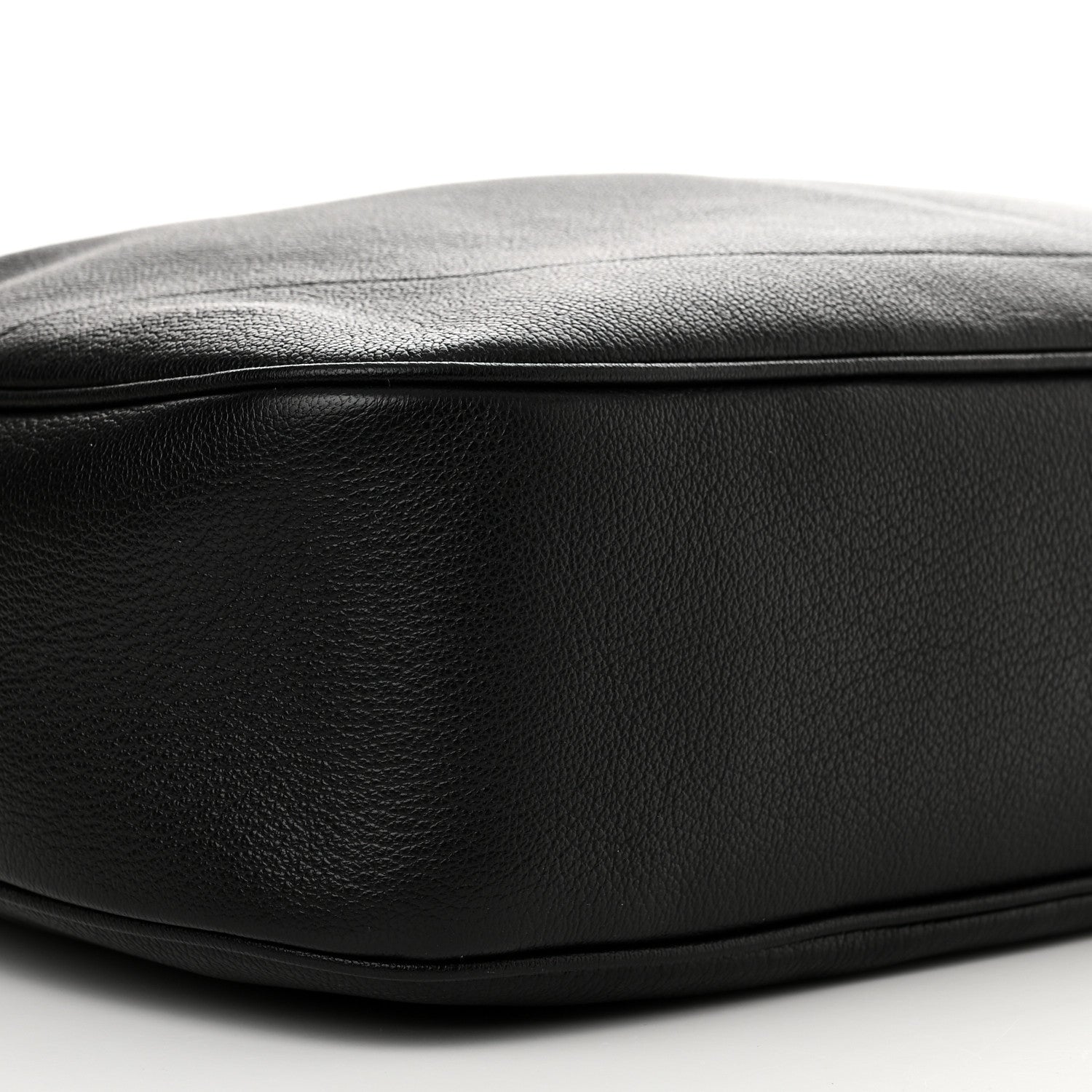 Gucci Goatskin Large Aphrodite Shoulder Bag Black 9 of 10