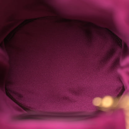 Gucci Velvet Matelasse Mini GG Marmont 2.0 Bucket Bag Fuchsia Violet Cyclamen 5 of 11