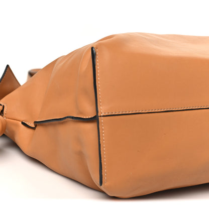 Loewe Calfskin Large Flamenco Knot Bag Warm Desert 9 of 10