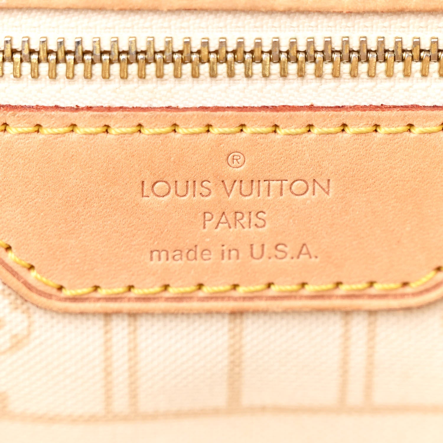 Louis Vuitton Damier Azur Neverfull MM 6 of 10