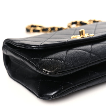 Chanel Lambskin Quilted Small Color Match Flap Black Multicolor 8 of 9
