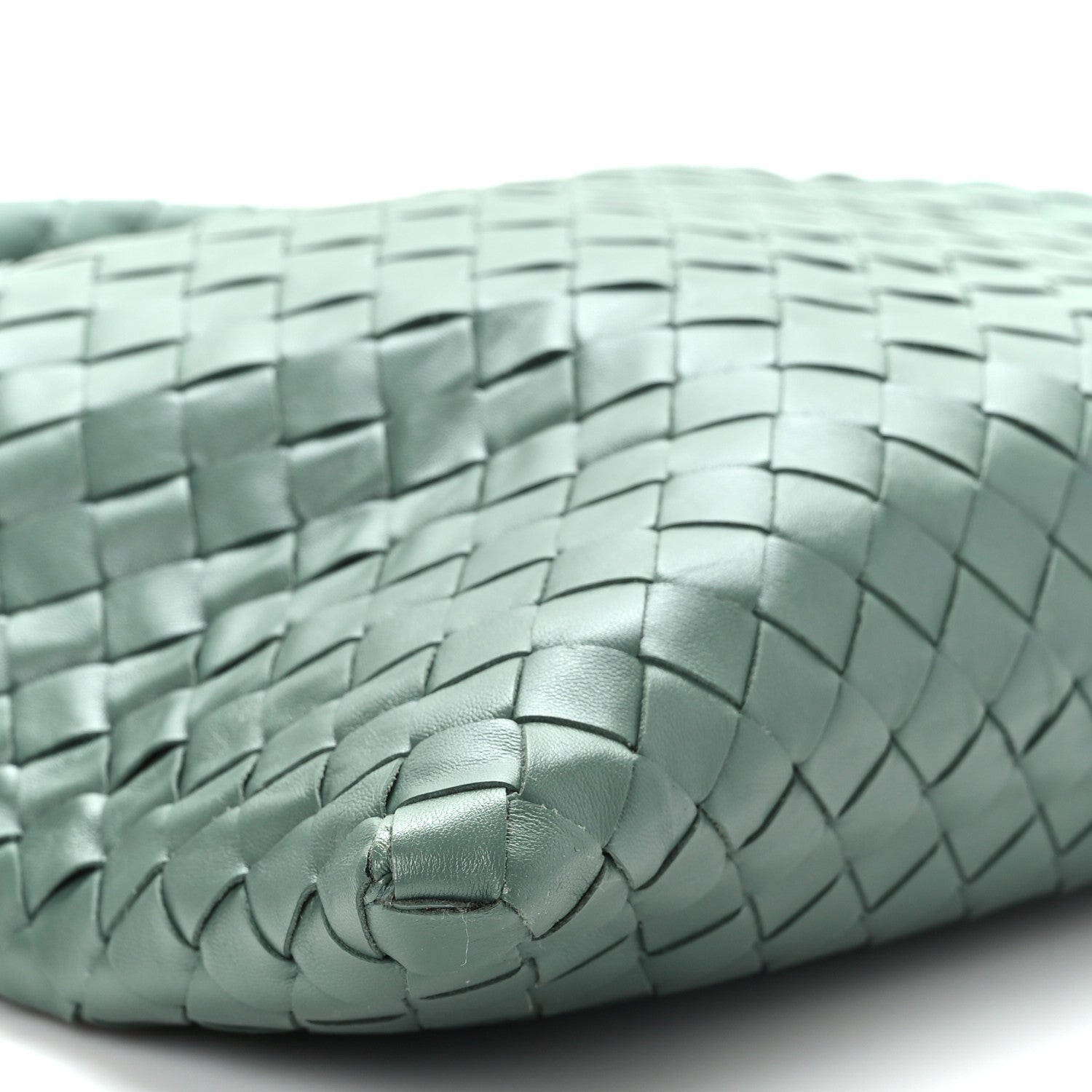 Bottega Veneta Calfskin Intrecciato Small Hop Aloe 8 of 8