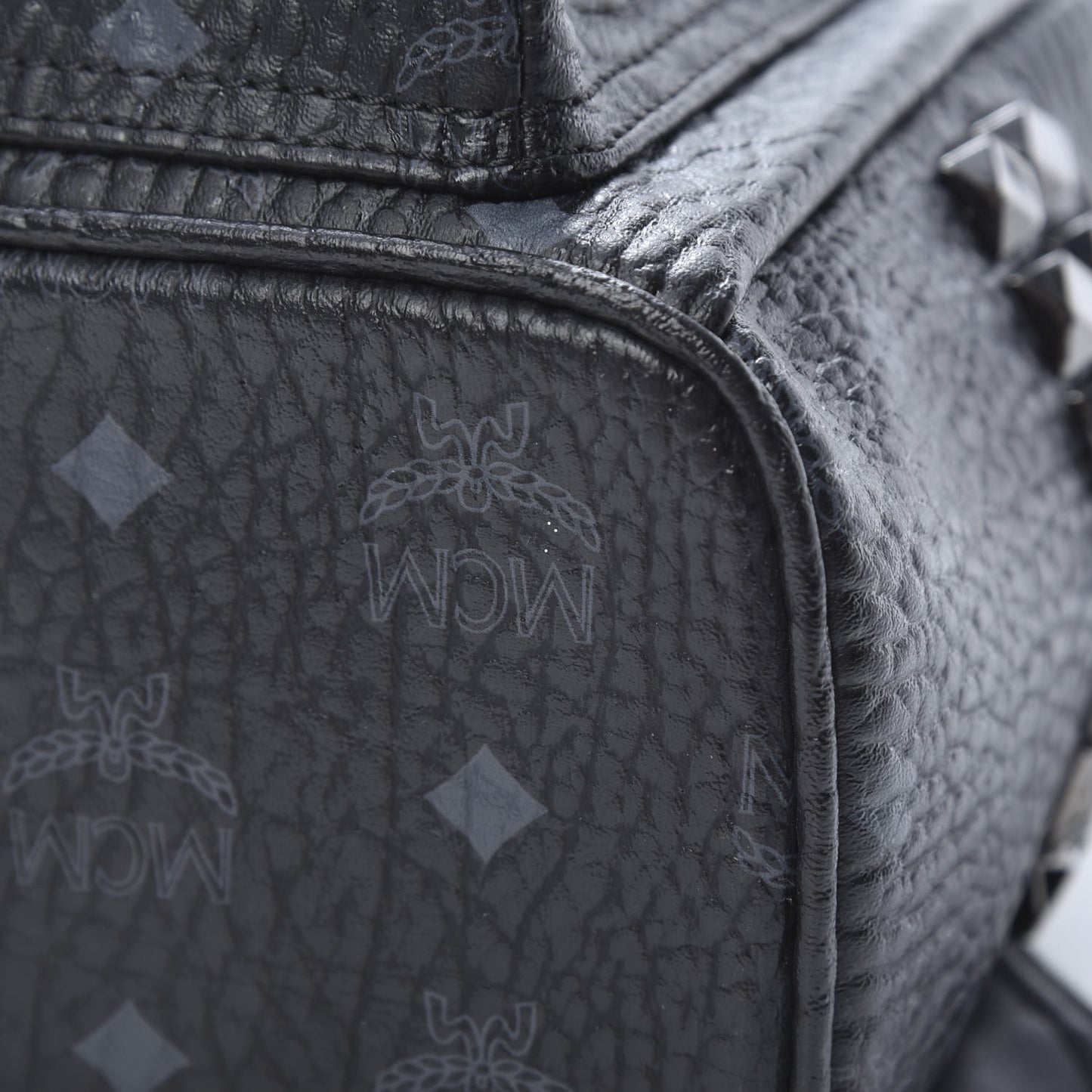 Visetos Side Stud Mini Stark Backpack Black