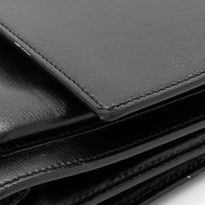 Saint Laurent Calfskin Medium Monogram Sunset Black 17 of 19