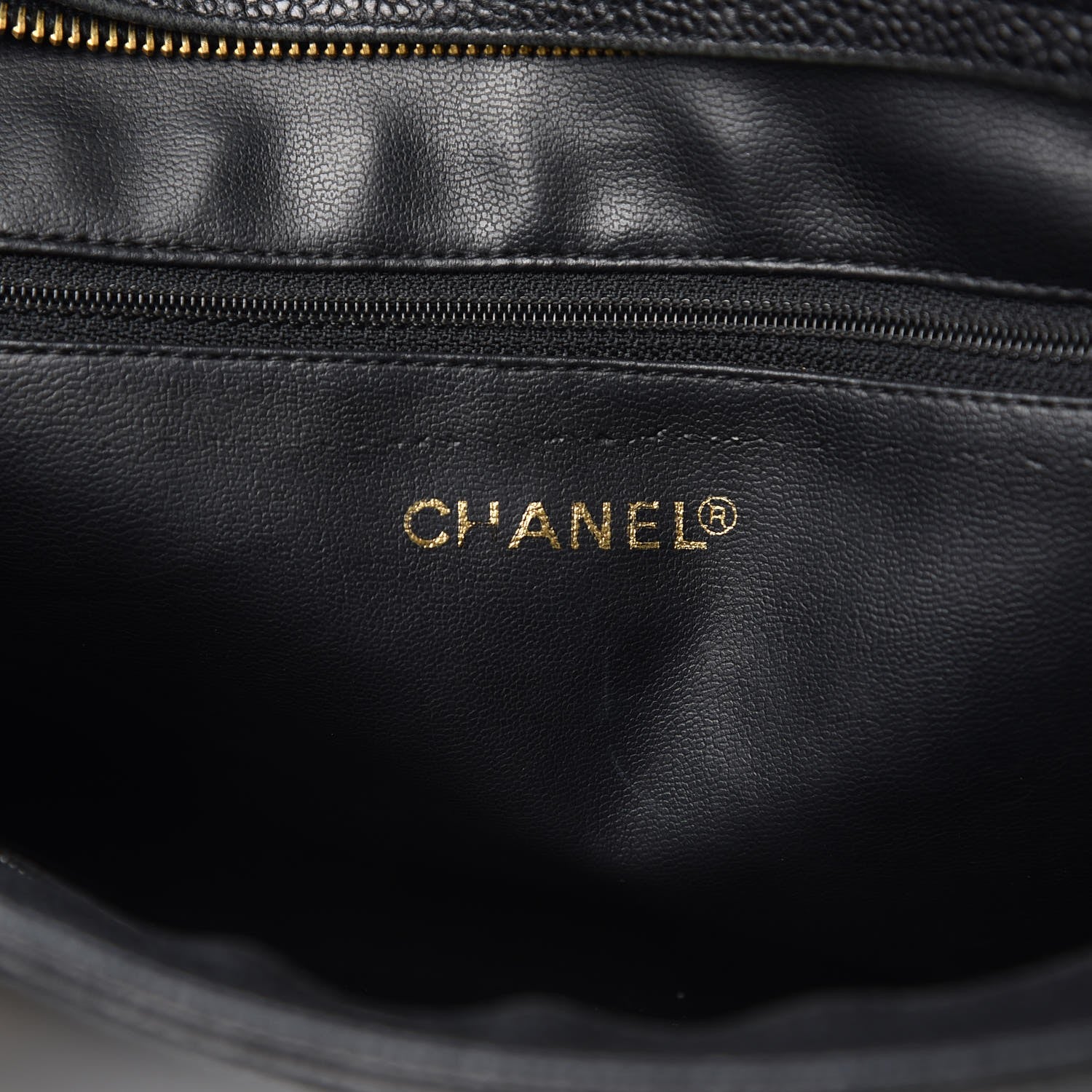 Chanel Caviar CC Shoulder Bag Black 6 of 12