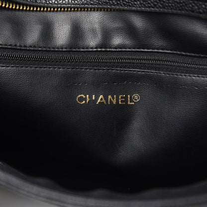Chanel Caviar CC Shoulder Bag Black 6 of 12