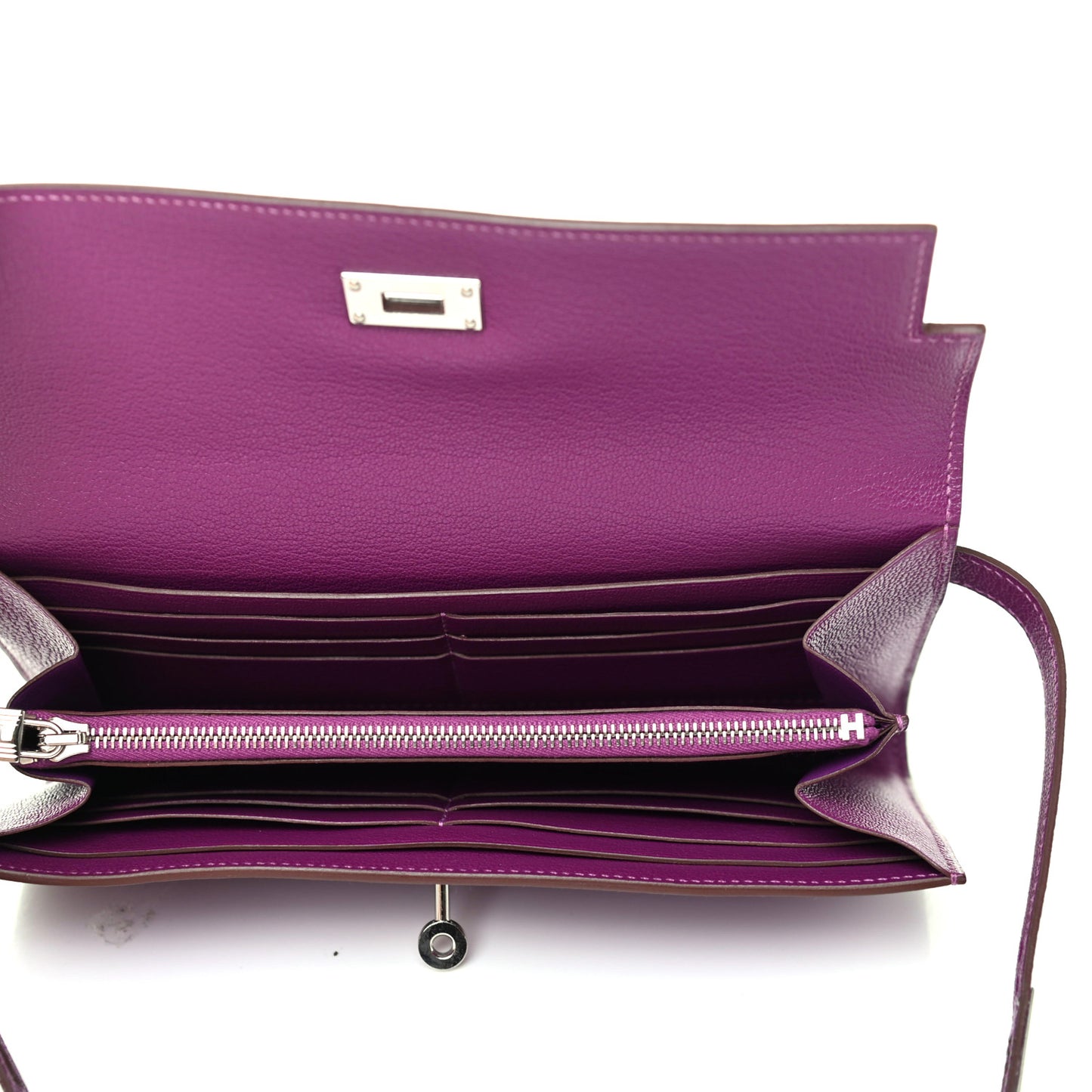 Chevre Mysore Kelly Longue Wallet Anemone