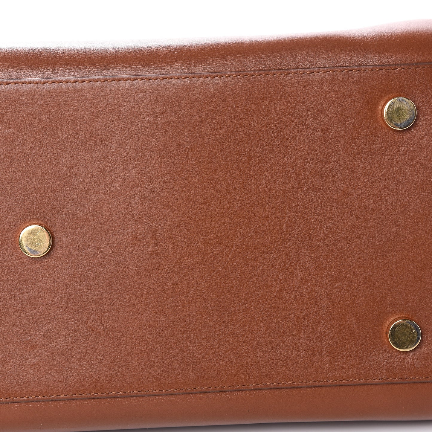 Calfskin Large Sac De Jour Carryall Cognac