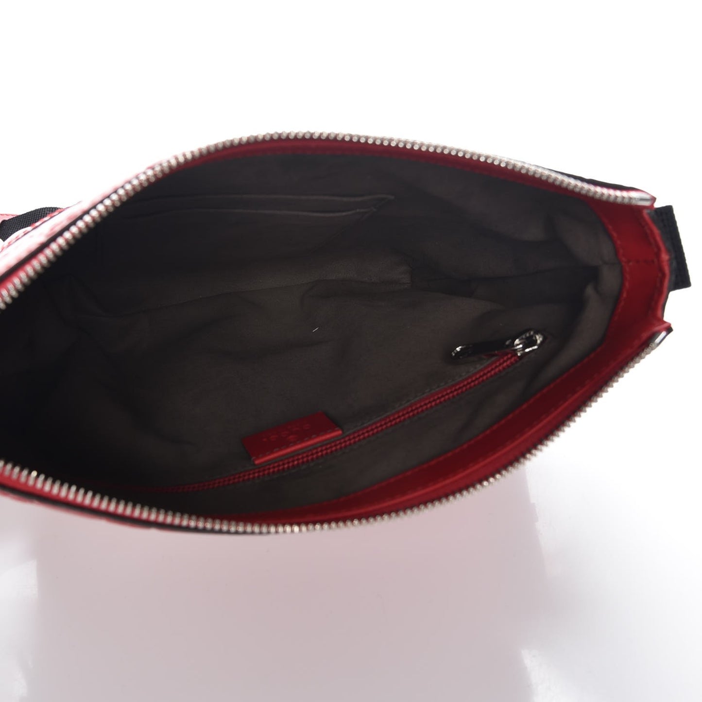 Guccissima Signature Small Messenger Bag Hibiscus Red