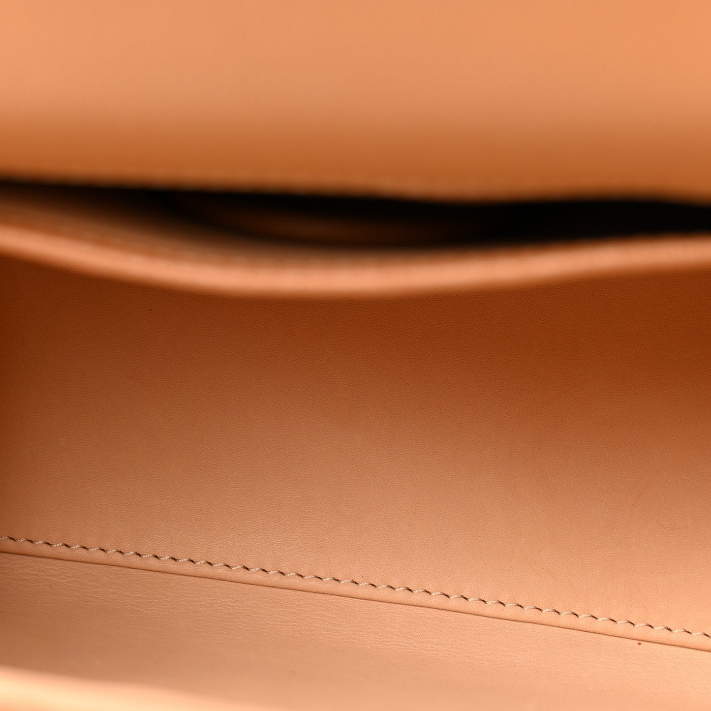 Grained Calfskin Mini Brillant Satchel Natural