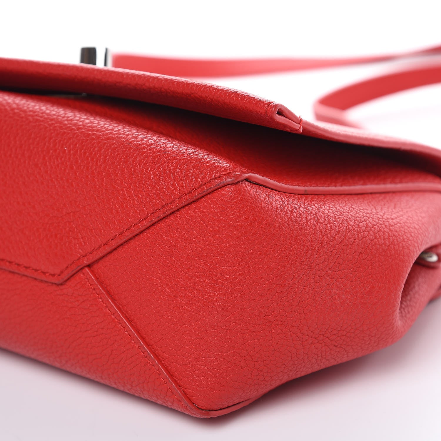 Louis Vuitton Calfskin Lockme II Chain Bag BB Rubis 9 of 9