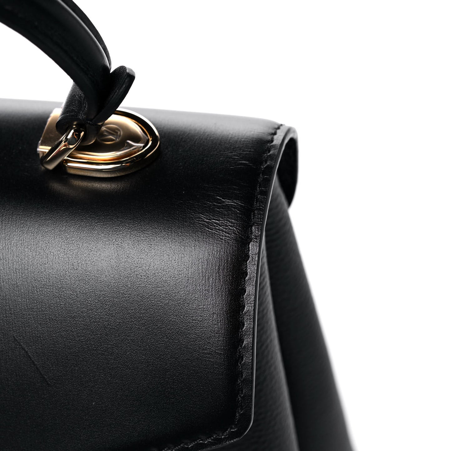 Grained Smooth Calfskin Rose Des Vents PM Black
