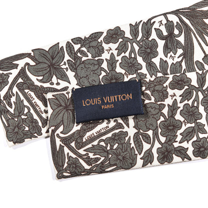 Louis Vuitton Silk Jeu De Louis BB Bandeau Kaki 4 of 4
