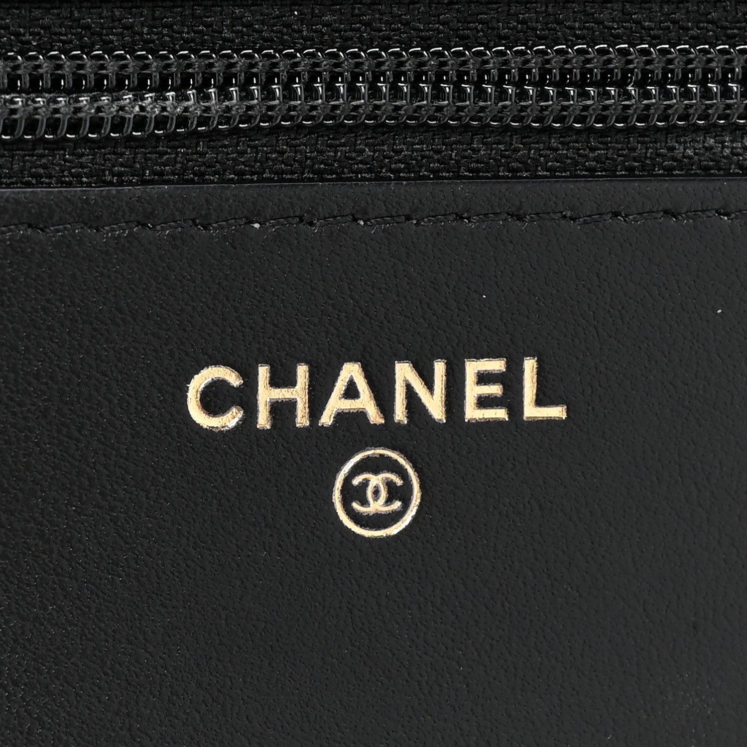 Chanel Caviar Quilted Boy Clutch With Chain Black 8 of 14
