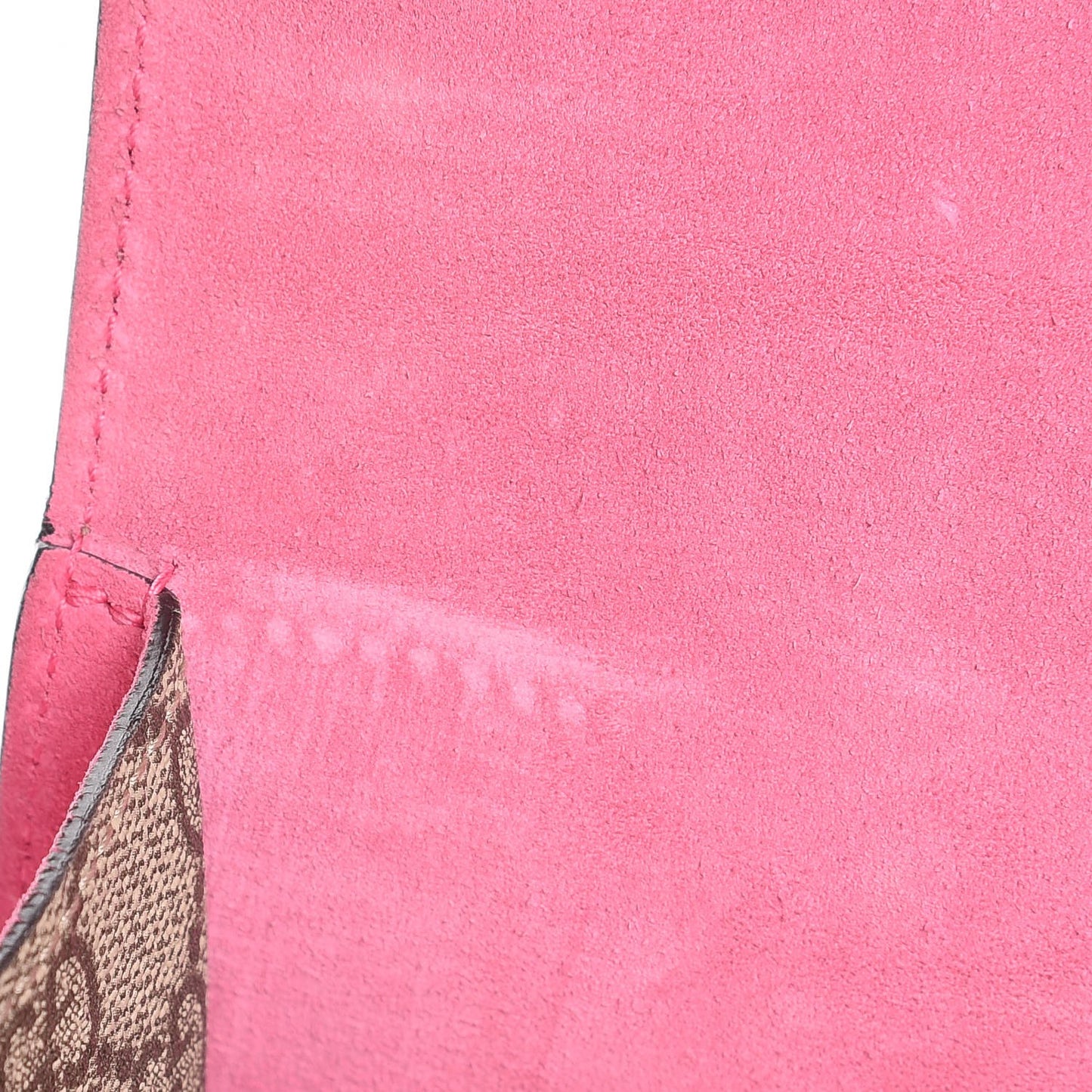 GG Supreme Monogram Mini Dionysus Shoulder Bag Pink