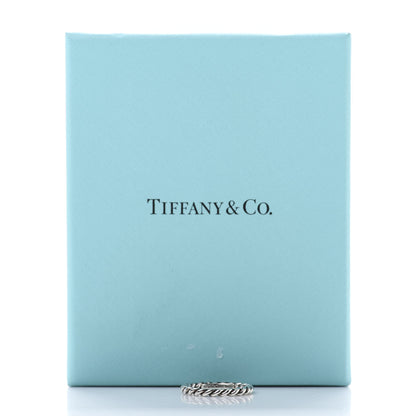 Tiffany Sterling Silver Twist Rope Ring 48 4.5 5 of 5