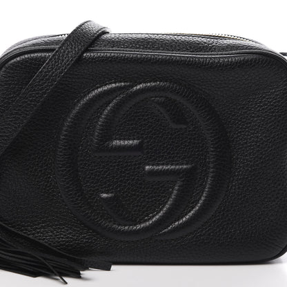 Gucci Pebbled Calfskin Small Soho Disco Bag Black 8 of 12