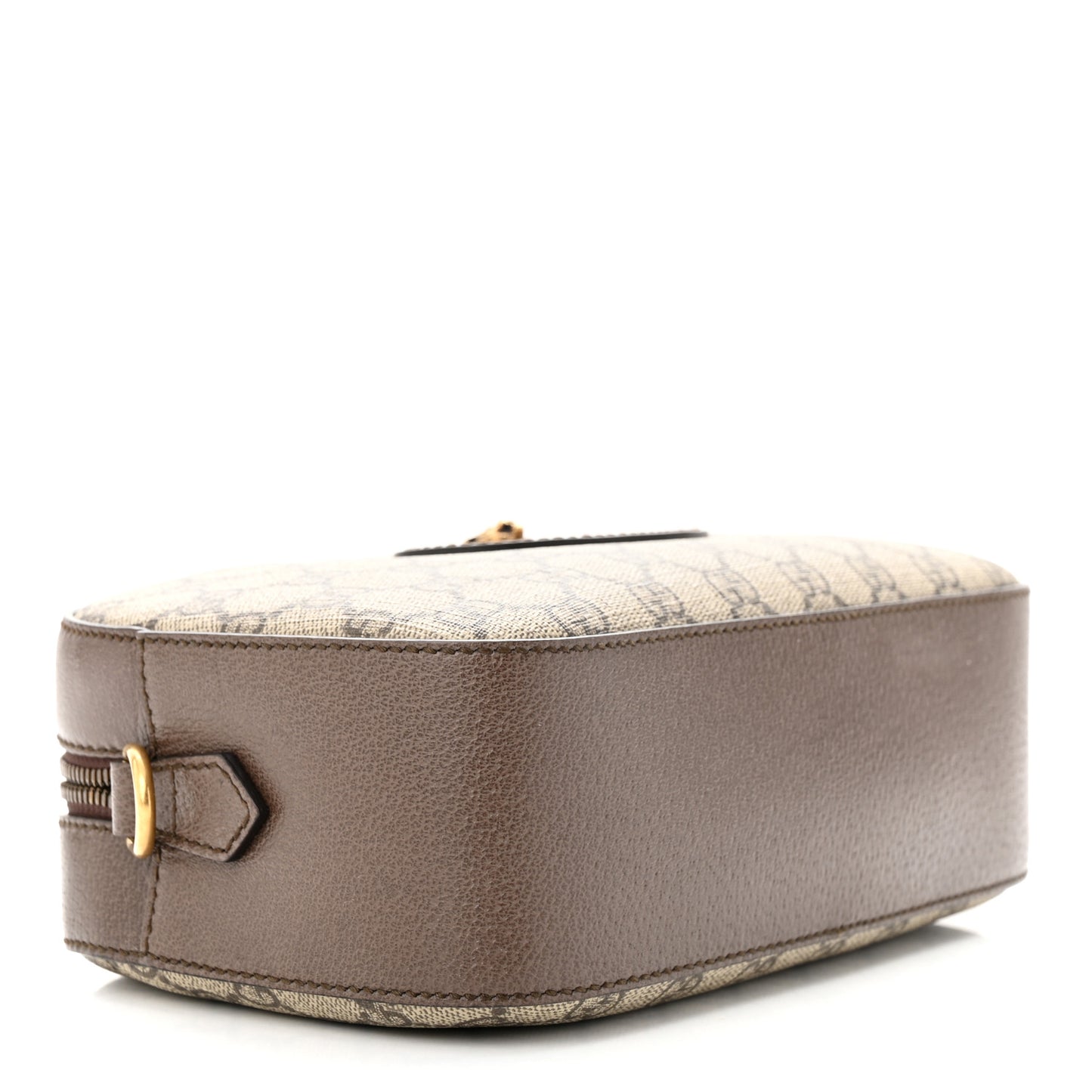 GG Supreme Monogram Web Neo Vintage Shoulder Bag Beige New Acero Crop