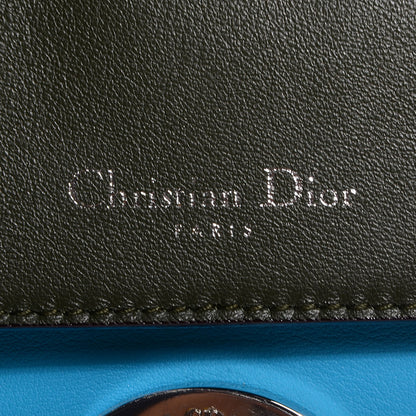 Christian Dior Smooth Calfskin Small Be Dior Flap Blue 8 of 11