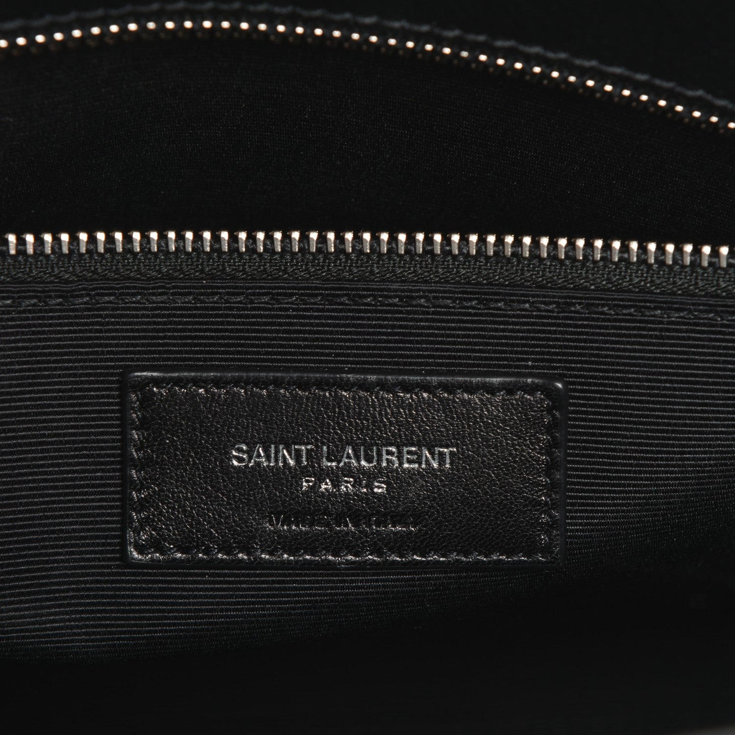 Saint Laurent Grained Calfskin Small Sac De Jour Black 6 of 7