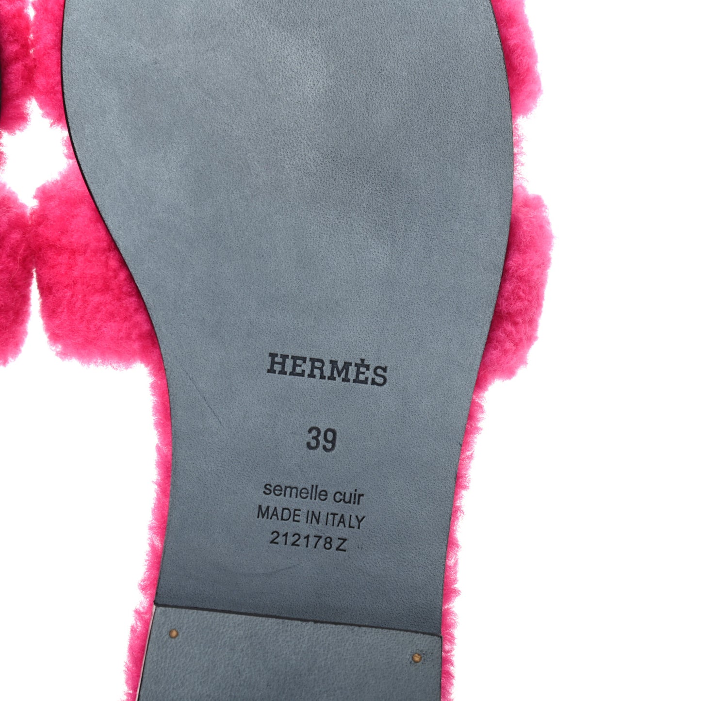 Woolskin Oran Sandals 39 Rose Fuchsia
