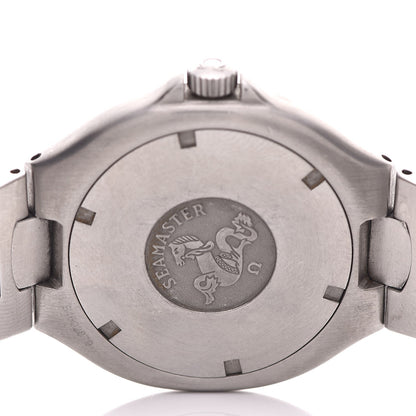 Omega Stainless Steel 36mm Seamaster Quartz Watch Black 396.1052 6 of 7