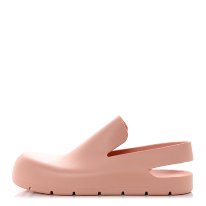 Bottega Veneta Rubber Puddle Sandals 39 Peachy 1 of 8