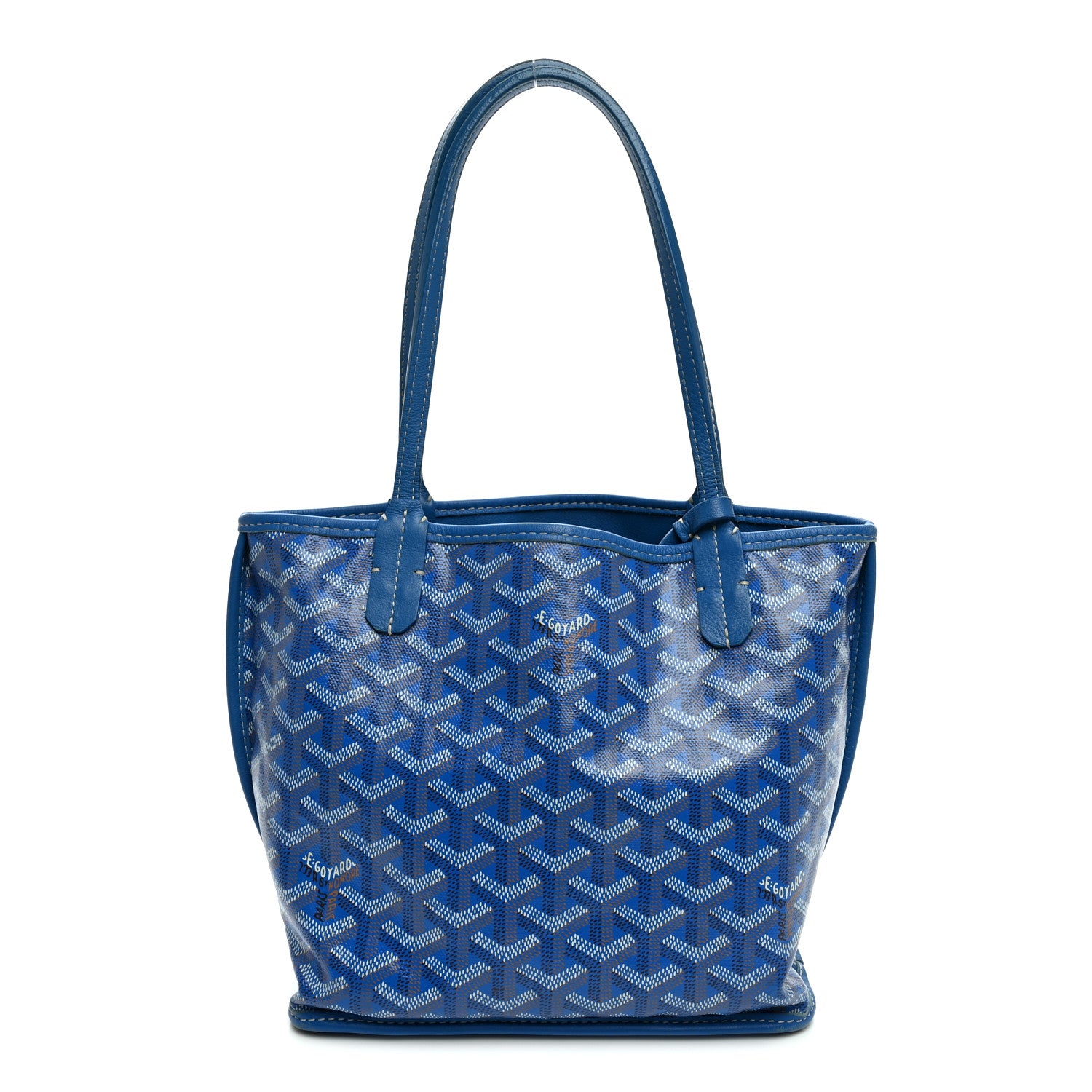 Goyard Goyardine Reversible Mini Anjou Sky Blue 1 of 19