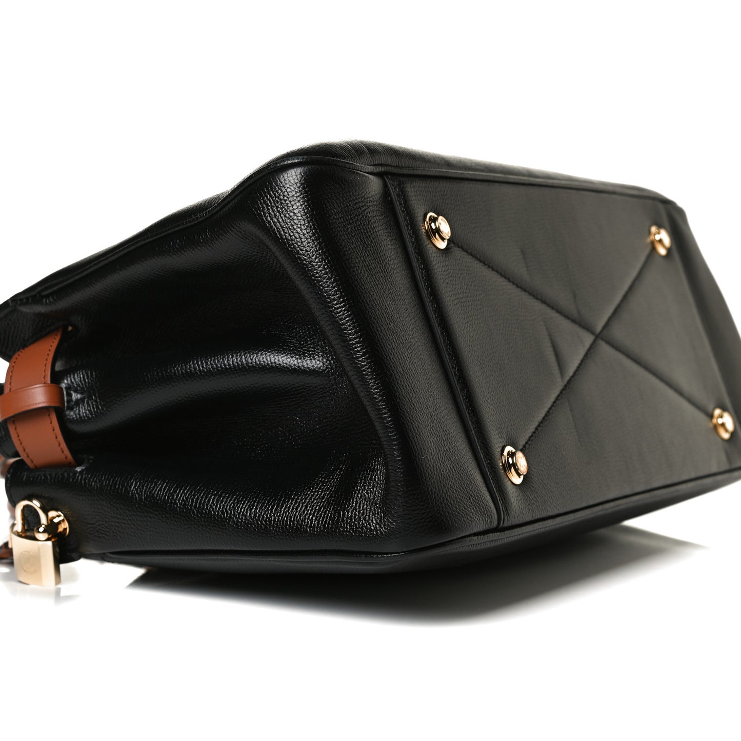 Calfskin All Set MM Black Tan