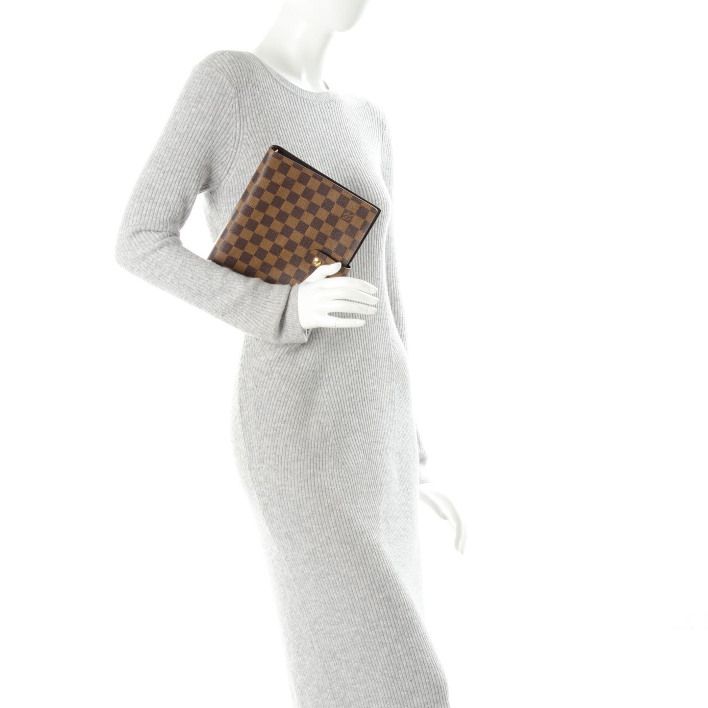 Damier Ebene Large Ring Agenda Cover