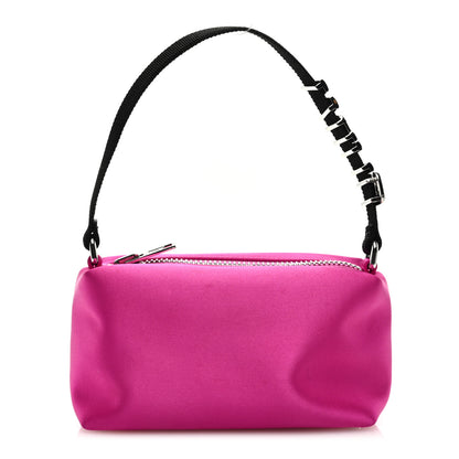 Alexander Wang Satin Crystal Heiress Pouch Lipstick Pink 1 of 9